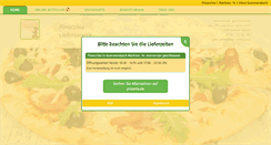 Desktop Screenshot of pizzeria-ristorante-pinocchio.de